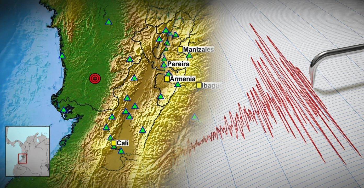 Temblor en Chocó de 3,9 se sintió en Cali este sábado