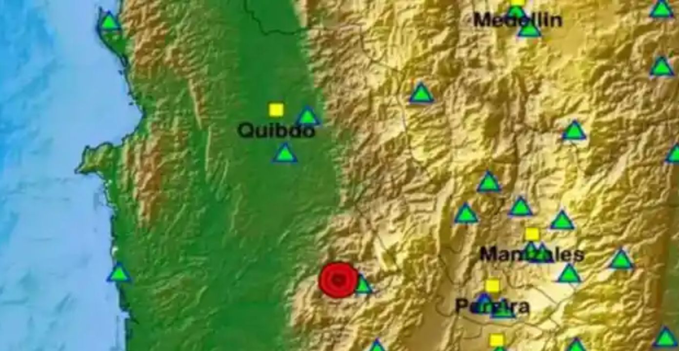 Nuevo sismo en Chocó alcanza magnitud 3,8