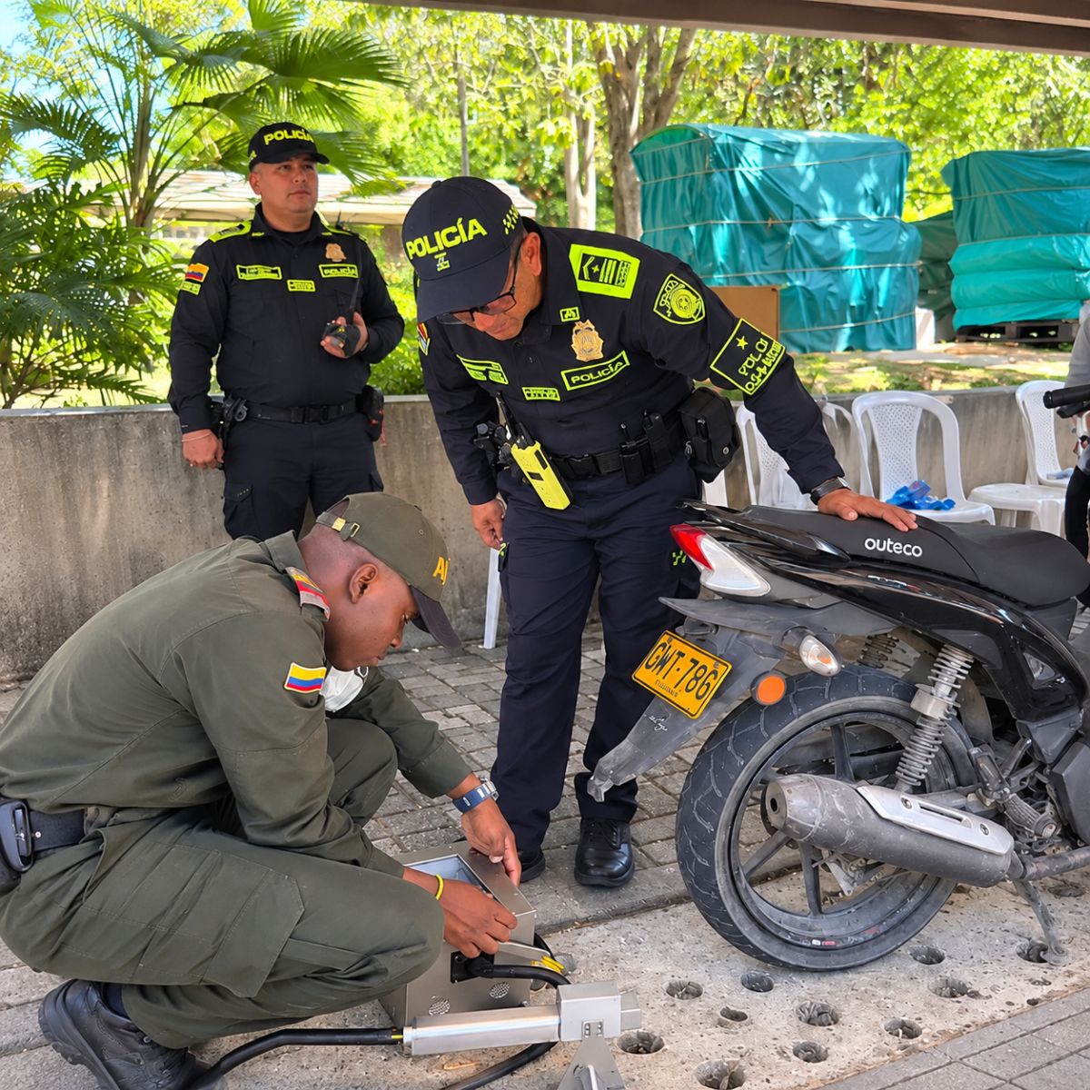Marcación Segura busca proteger motocicletas en Cartago
