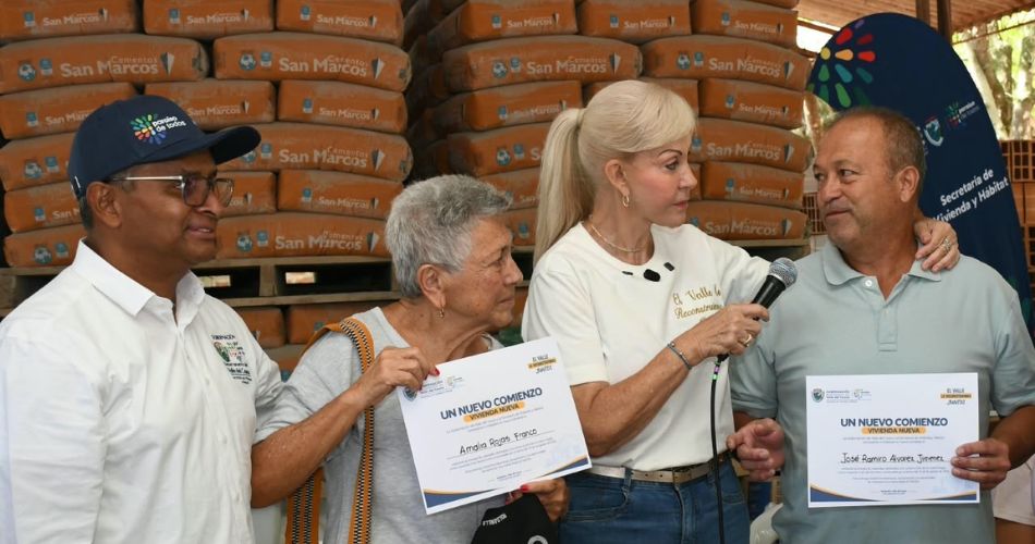 Roldanillo será piloto para soluciones de vivienda dirigidas a familias afectadas por el terremoto.