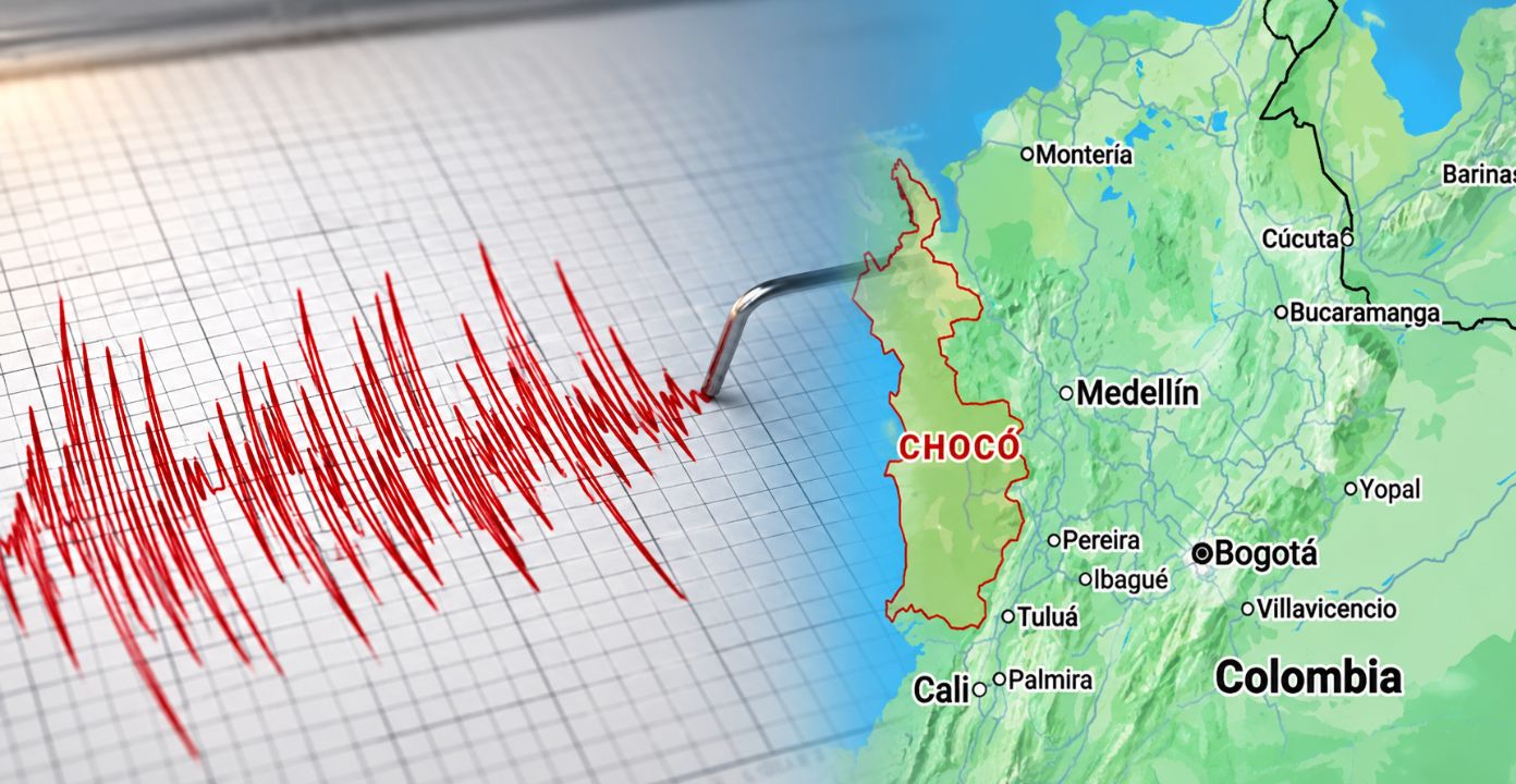 Sismo en Istmina de 4,6 se sintió en varias ciudades