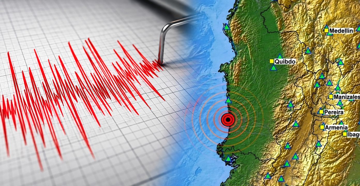 Tres sismos golpearon al Chocó en menos de una hora