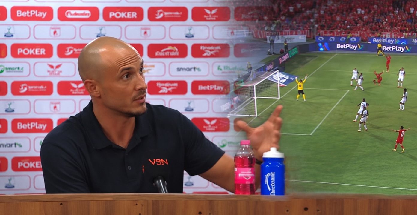 América cayó ante el DIM y González encaró a periodista