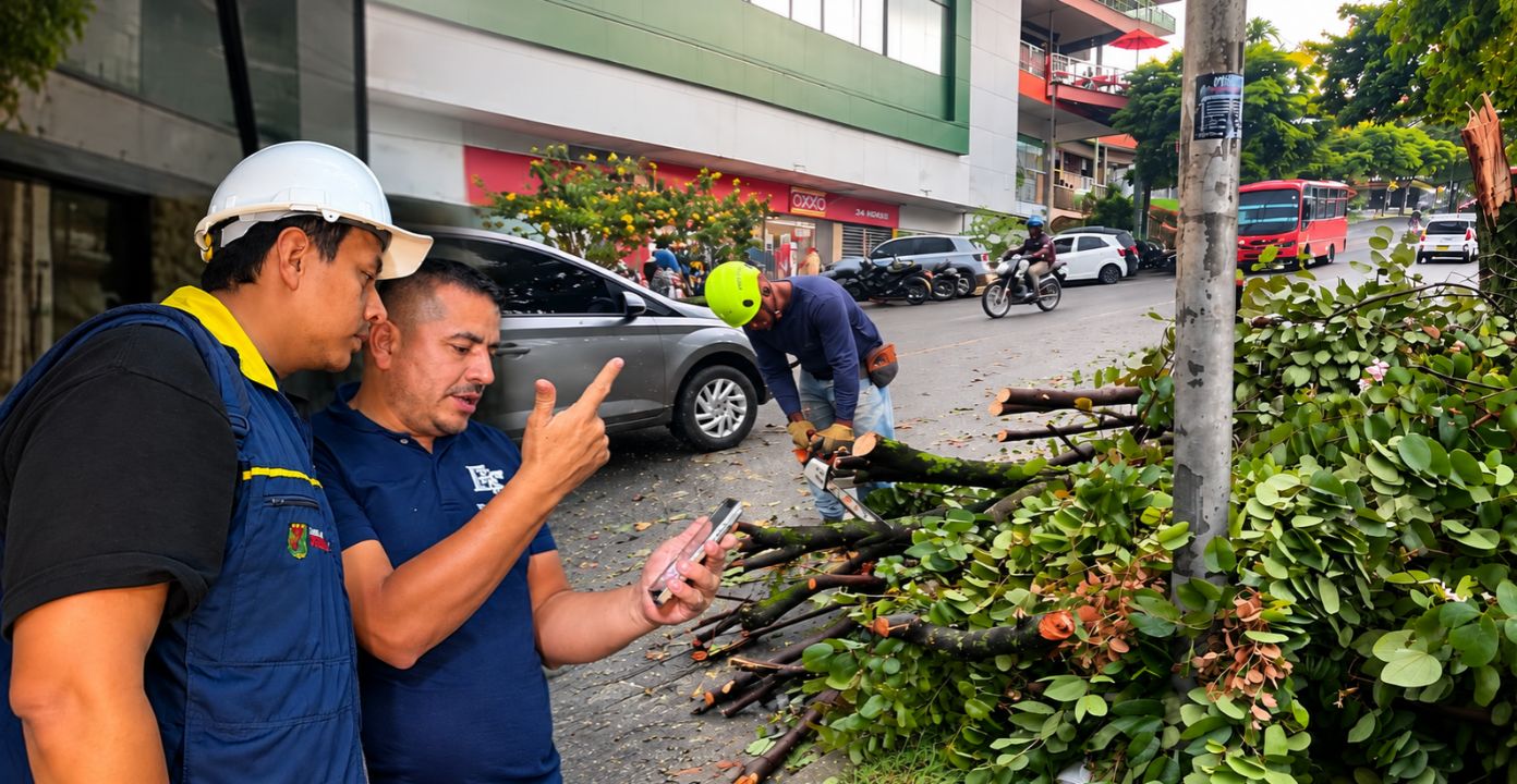 Emergencias por lluvias en Pereira activan a la DIGER