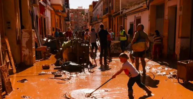 Devastación en Valencia por inundaciones