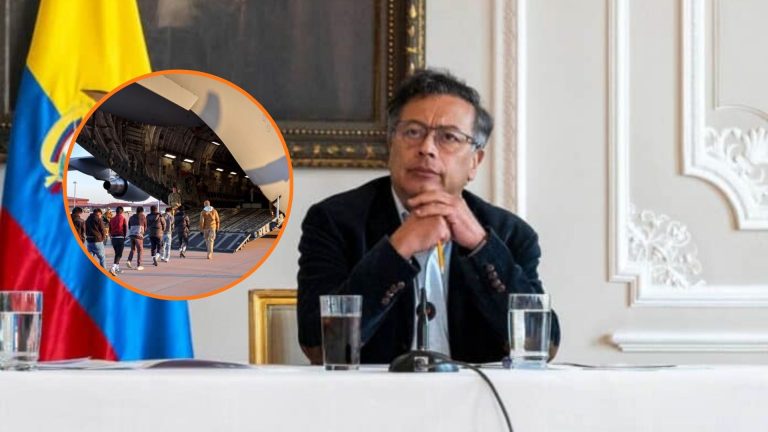 Presidente rechaza aviones de EE.UU. con migrantes nacionales