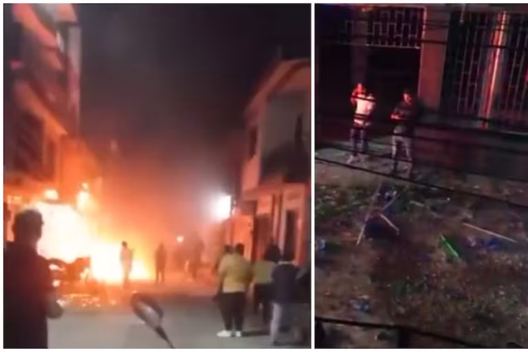 Difunden foto del autor del atentado con motobomba