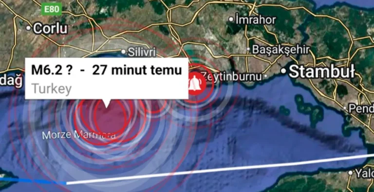 Sismo de magnitud 6,2 sacude Estambul y activa alerta en Turquía