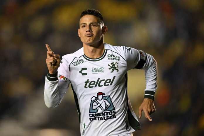 James Rodríguez es ratificado como capitán del Club León para el torneo apertura 2025.