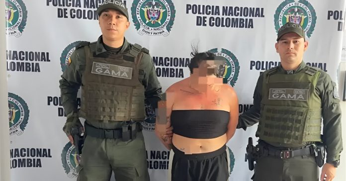 Capturan a mujer droga en el Quindío durante operativo policial