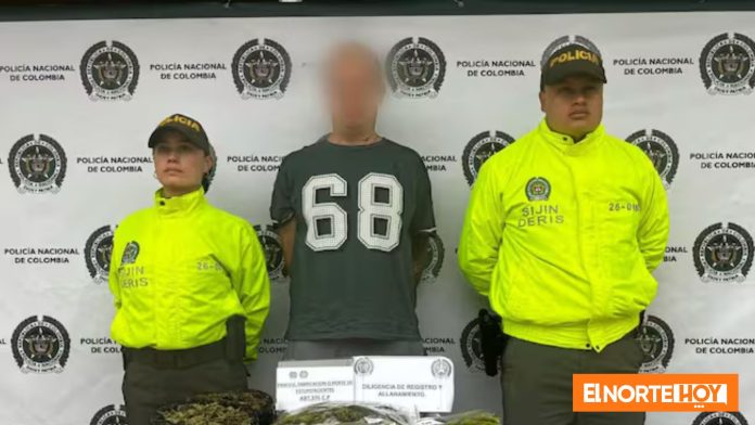 Captura por tráfico de estupefacientes en Santa Rosa de Cabal