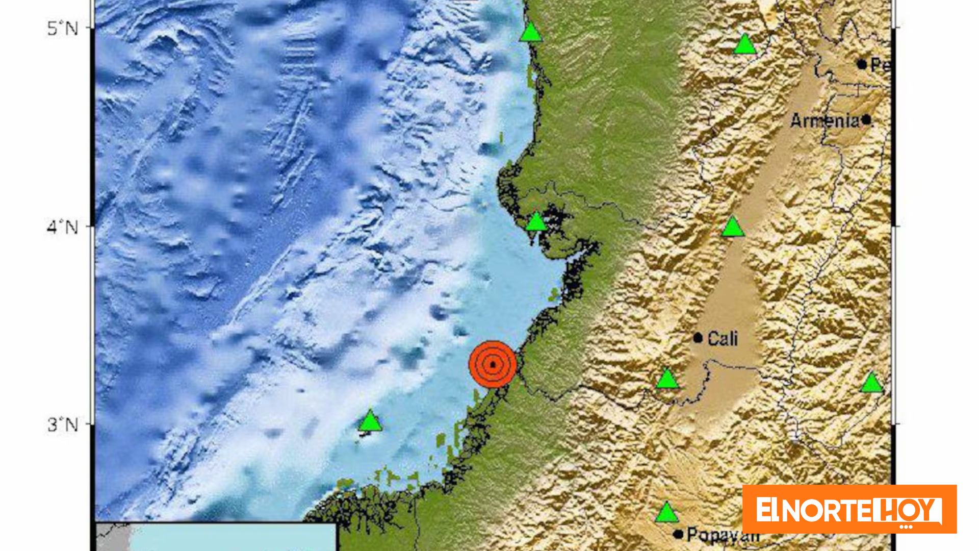 Fuerte temblor en el Valle del Cauca despierta el miedo - El Norte Hoy, image size:1920x1080