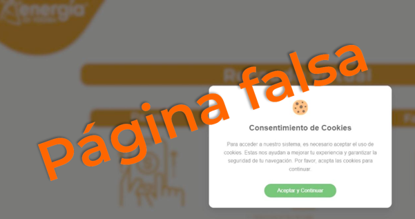 Advertencia de Energía de Pereira sobre suplantación de identidad en internet