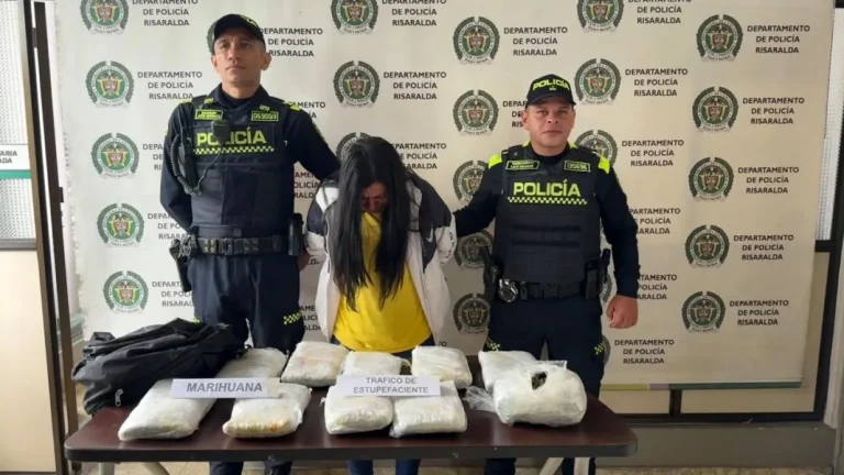 Cae mujer con marihuana en el Eje Cafetero: va a prisión