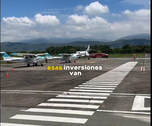 Obras de modernización en el Aeropuerto Santa Ana