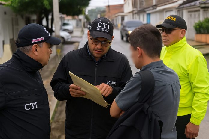 Captura de integrante de Los Magos durante operativo en Buga