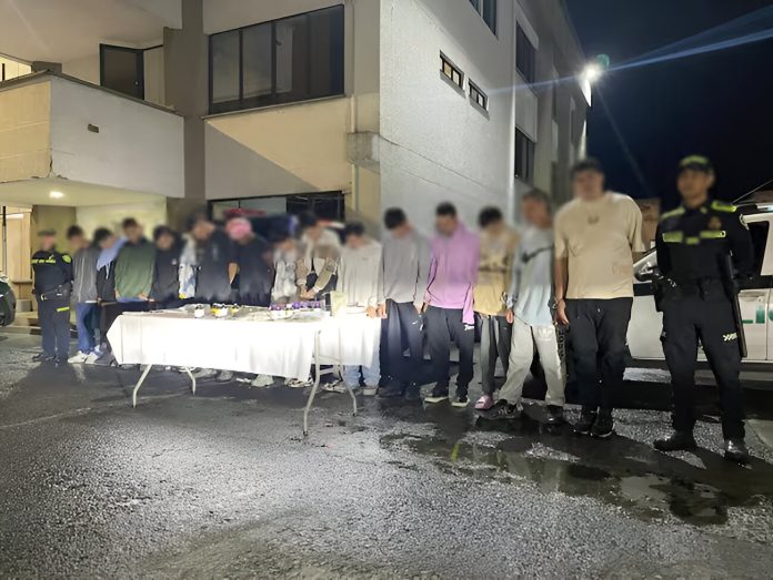 Operativo revela red de tucibí en Dosquebradas