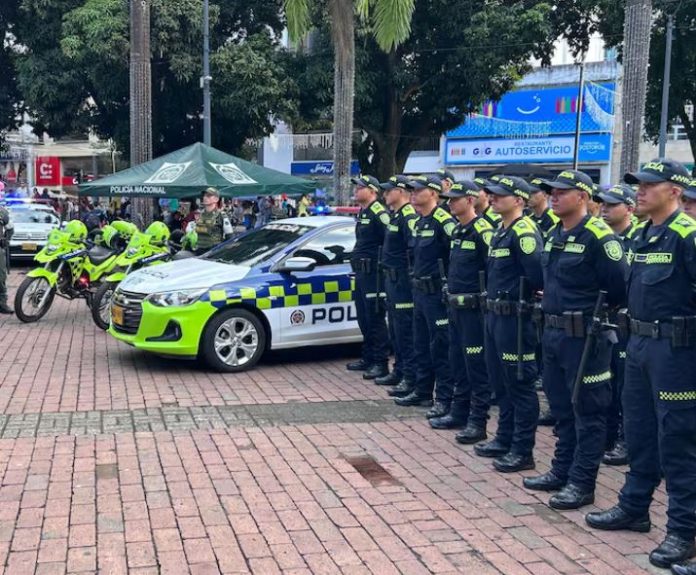 Llegada de 100 agentes de la Sijín para operativo especial