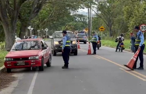 Seguridad y control en las vías principales de Cartago