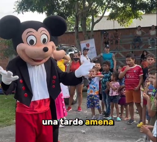 Vacaciones recreativas con niños en el barrio Casierra de Cartago