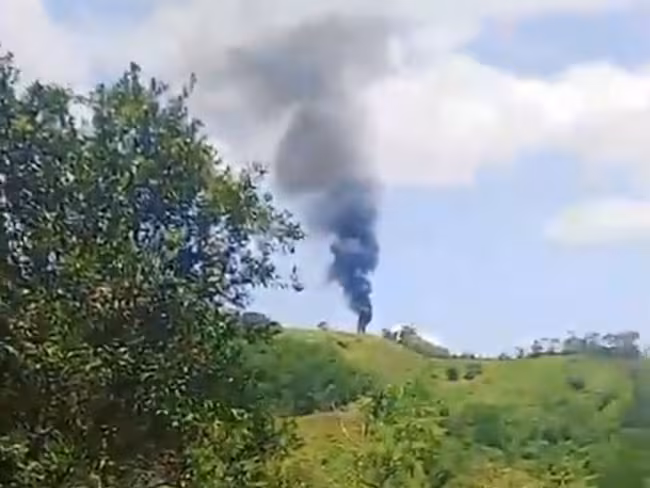 Helicóptero de Policía cae tras ataque armado en operativo