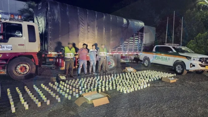 Carnaval de Tusi incautado en Pereira tras operativo policial