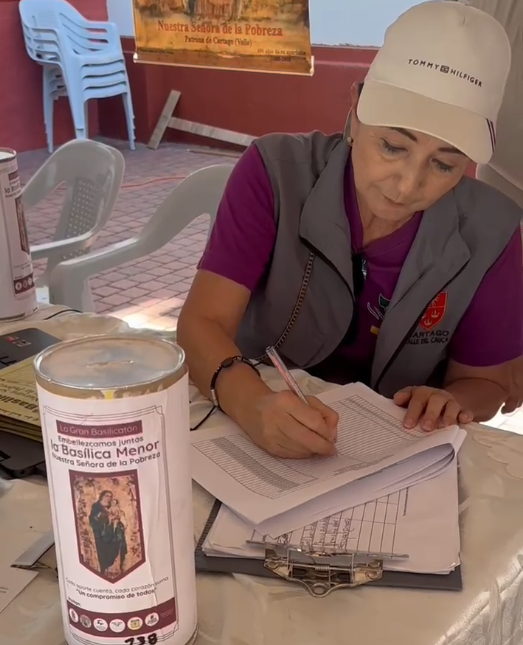 Basilicatón en Cartago durante jornada solidaria frente a la Basílica Menor Nuestra Señora de la Pobreza