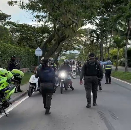 Caravana por la Seguridad en Cartago con autoridades y comunidad