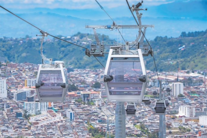 Nueva Línea 3 de cable aéreo en Manizales conecta estaciones