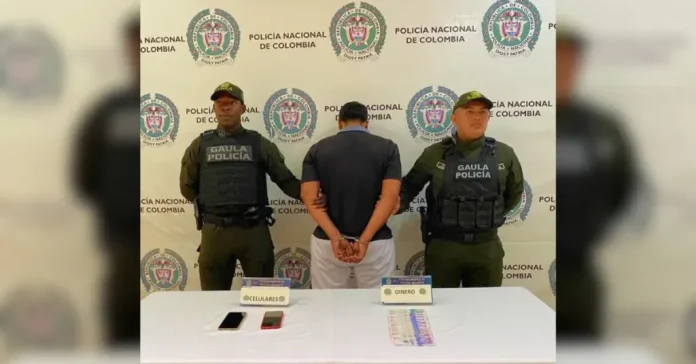Policía captura en Circasia a hombre señalado de extorsión a adulta mayor.