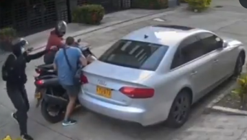 Ladrones sorprendidos durante intento de robo en vivienda