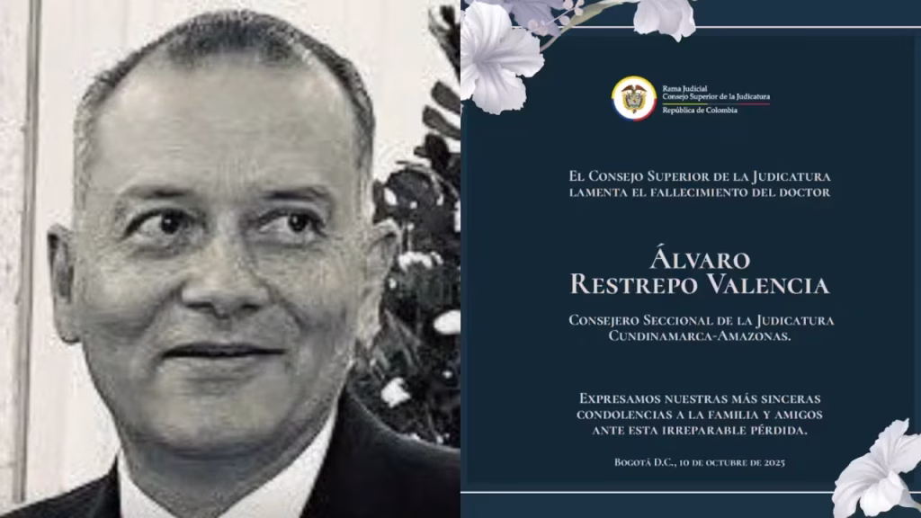 Autoridades investigan el lugar donde el magistrado es asesinado en la vía Pereira–Manizales.