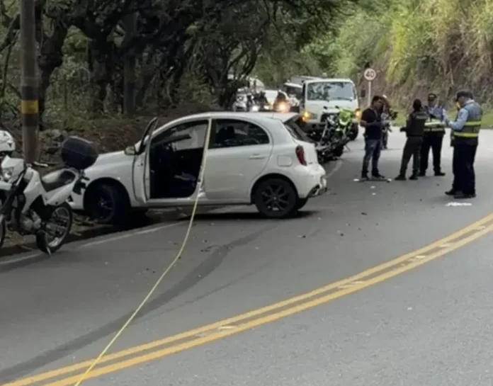 Tragedia en la vía deja sin vida a un docente de Quimbaya que regresaba desde Cartago.