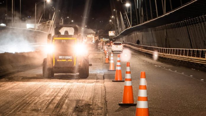 Avanza la rehabilitación del Viaducto César Gaviria en Risaralda