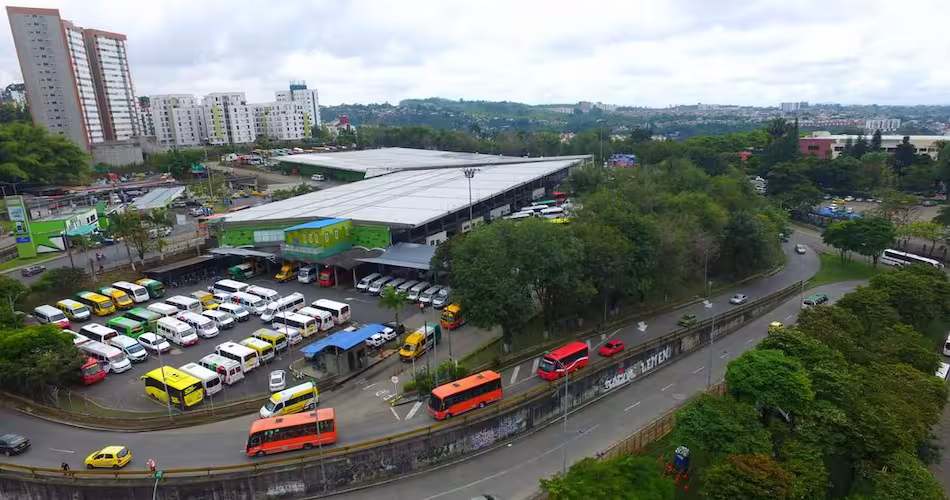 Panorámica del Terminal de Pereira durante su operación institucional.