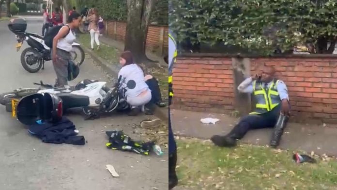 Intervención de Movilidad de Cali tras incidente vial en operativo de control