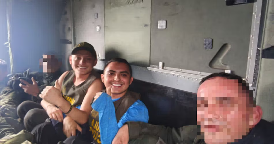fuerza publica interviene y rescata hijo de Giovanny Ayala