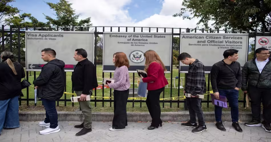 Comunicado de la Embajada de Estados Unidos en Bogotá sobre continuidad de visas no inmigrantes