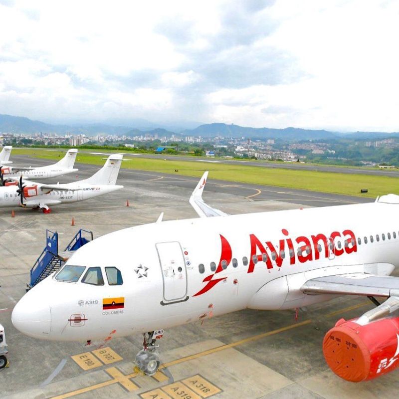 Instalaciones del Aeropuerto Internacional Matecaña en la ciudad de Pereira.