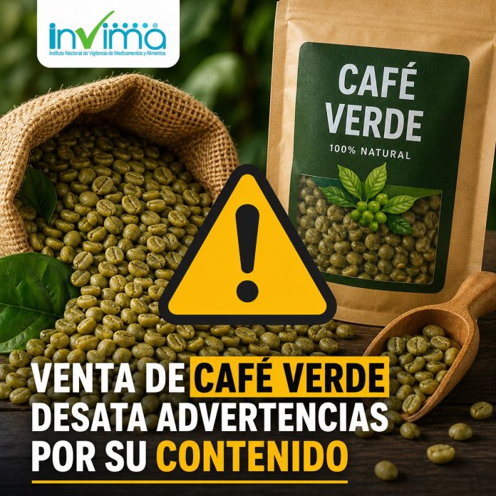 Venta de café verde desata advertencias por su contenido