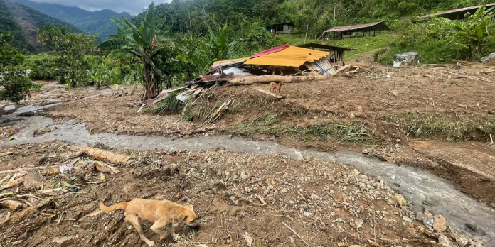 Emergencia en Pueblo Rico con viviendas afectadas por lluvias