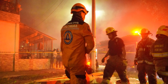DIGER y Bomberos continúan atención por incendio en La Alameda