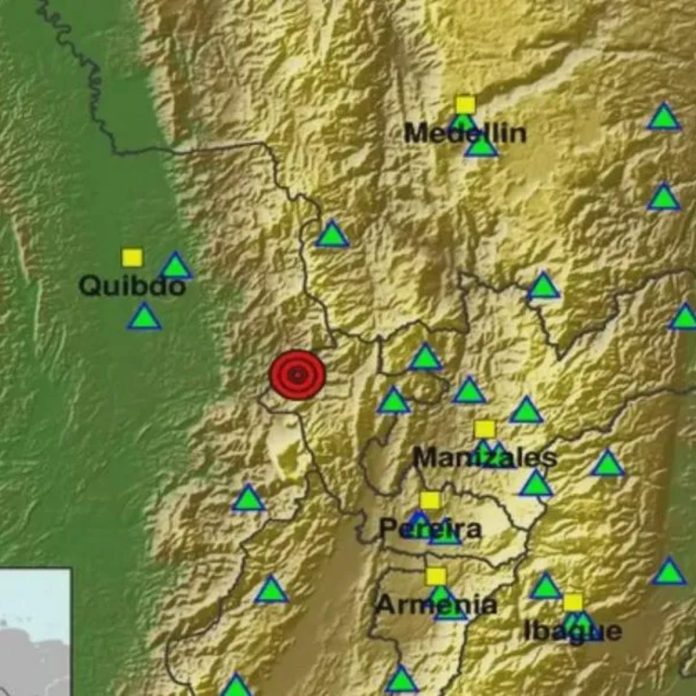 Nuevo temblor en Colombia sacude zona cafetera