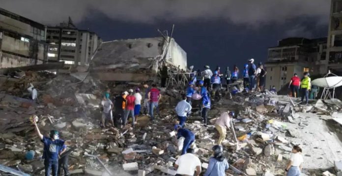 Terremoto en Venezuela deja 164 fallecidos tras colapsar edificios