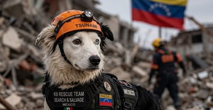 Tsunami lidera rescates en los terremotos en Venezuela
