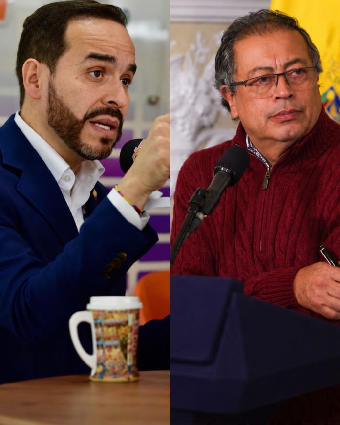 De la Espriella pide desobedece durante confrontación política con Gustavo Petro.