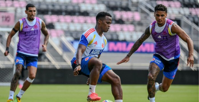 elección Colombia busca sellar su pase a octavos durante la preparación en Kansas City.