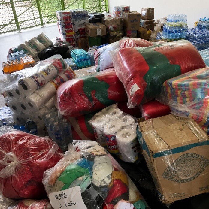 Ayuda de Guarne organizada para apoyar a familias afectadas por el terremoto en Cartago.