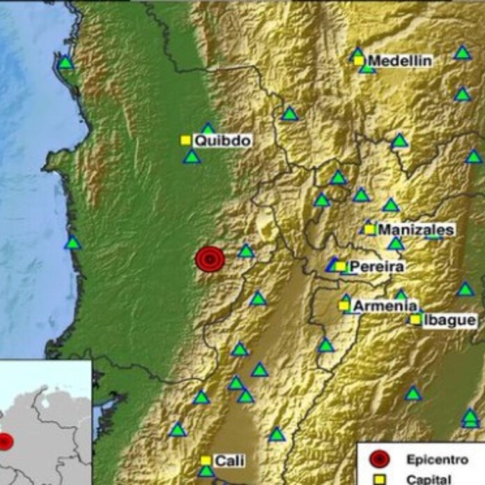 Sismo de magnitud 4,2 registrado en San José del Palmar, Chocó