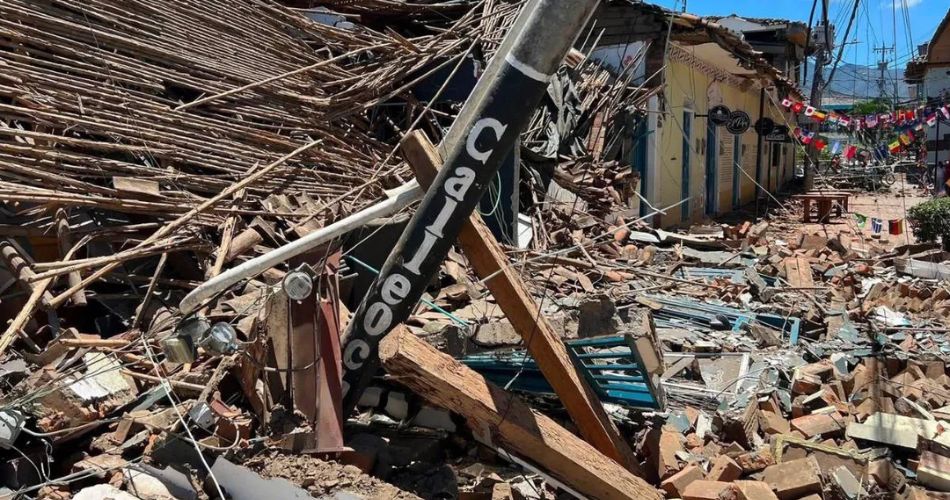 Roldanillo reporta dos muertos y daños en edificaciones luego del terremoto.